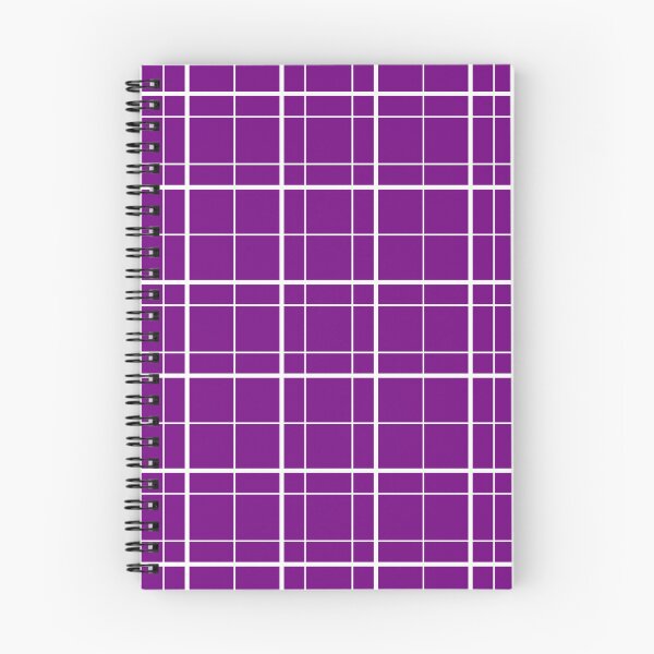 Item preview, Purple Windowpane Plaid Pattern Design designed and sold by PatternTitan.