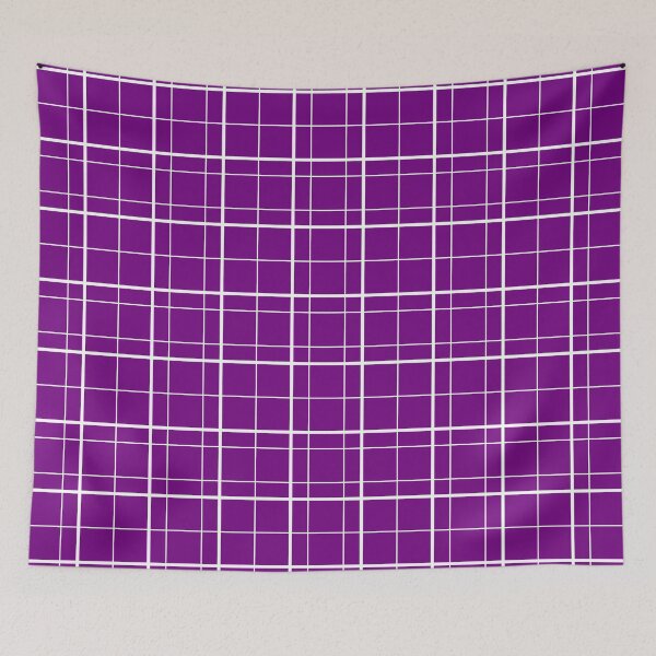 Item preview, Purple Windowpane Plaid Pattern Design designed and sold by PatternTitan.