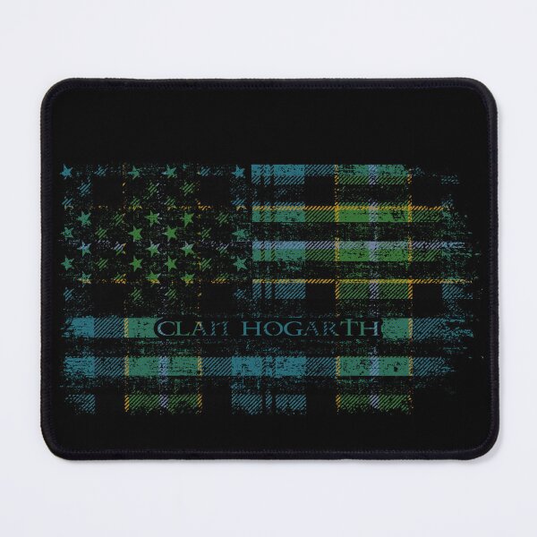 Item preview, Clan Hogarth Scottish tartan US flag kilt Scotland designed and sold by Clan1093.