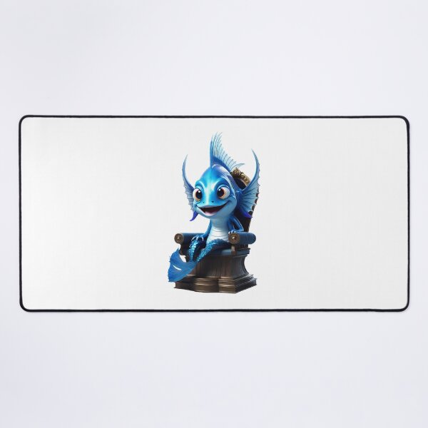Item preview, Smiling fish prince sits on the throne designed and sold by MadinaFatt.