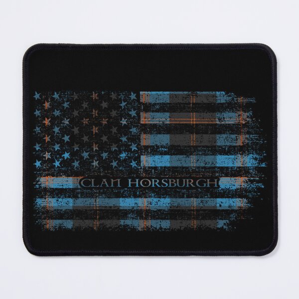 Item preview, Clan Horsburgh Scottish tartan US flag kilt Scotland designed and sold by Clan1093.