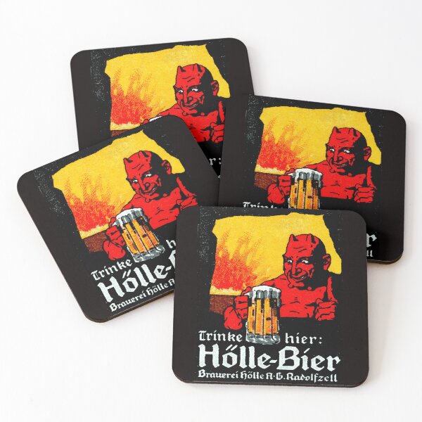 Artikelvorschau, Biertrinkender Teufel 1905 entworfen und verkauft von historicimage.