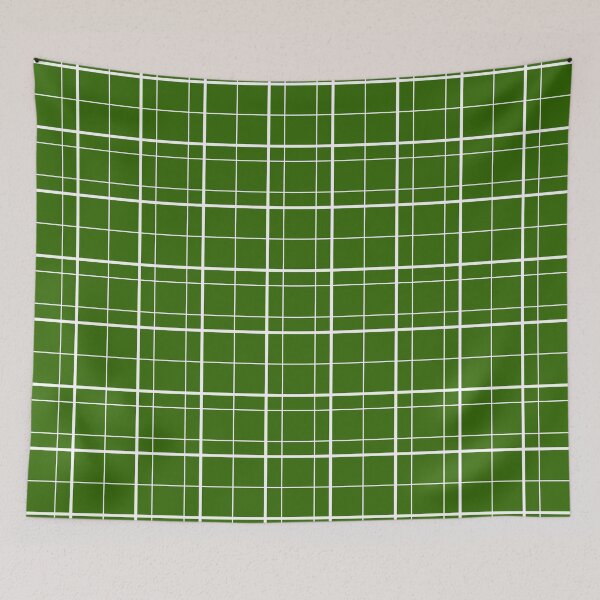 Item preview, Green Windowpane Plaid Pattern Design designed and sold by PatternTitan.