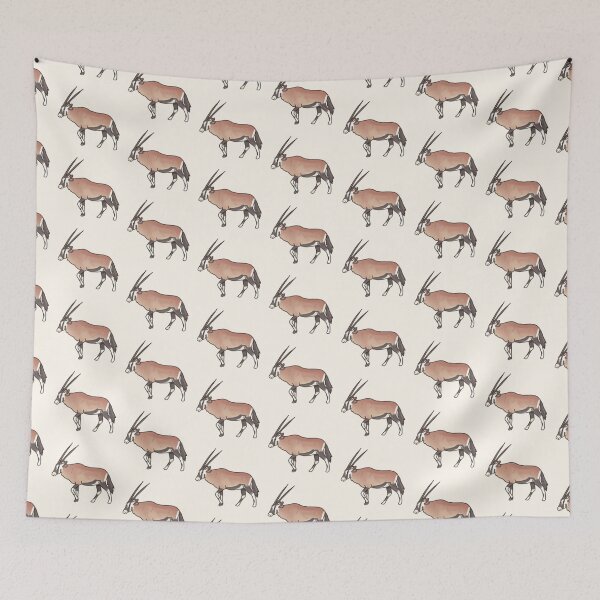 Item preview, Cute oryx illustration  designed and sold by Artofmayara.