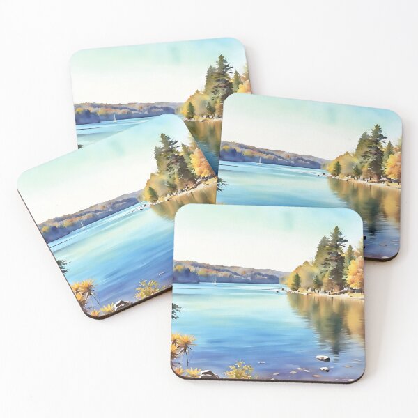 Item preview, Lakeshore Reflections designed and sold by RCWatercolours.