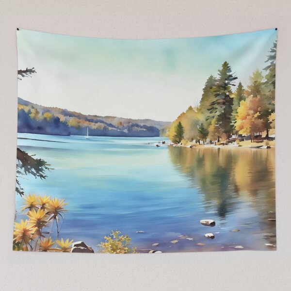 Item preview, Lakeshore Reflections designed and sold by RCWatercolours.