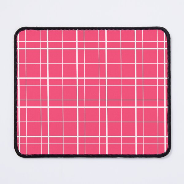 Item preview, Pink Windowpane Plaid Pattern Design designed and sold by PatternTitan.