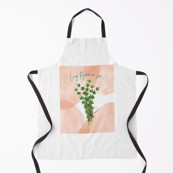 Item preview, Long Thyme No See Herb Pun Design designed and sold by RaiyaTees.