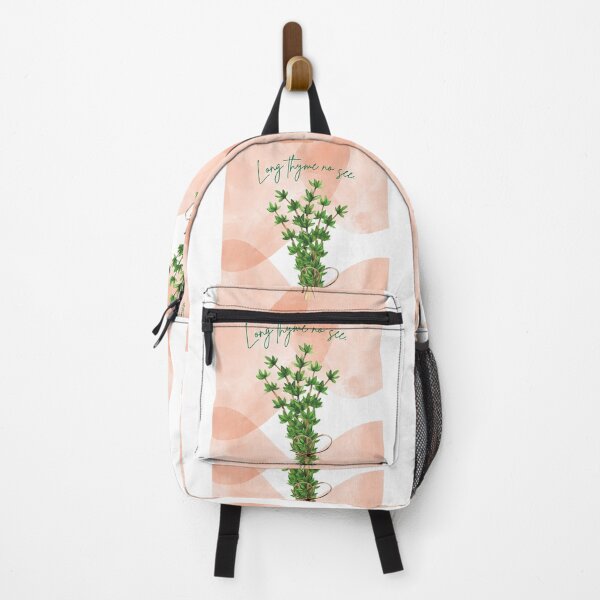 Item preview, Long Thyme No See Herb Pun Design designed and sold by RaiyaTees.