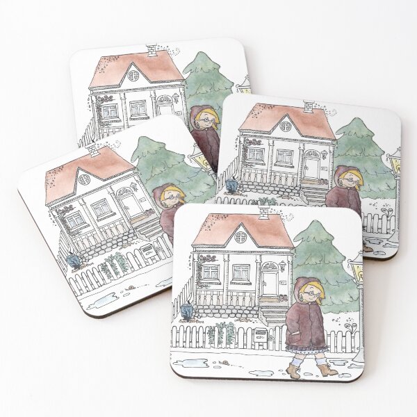 Item preview, Walk in the rain designed and sold by Lisa Marschalek.
