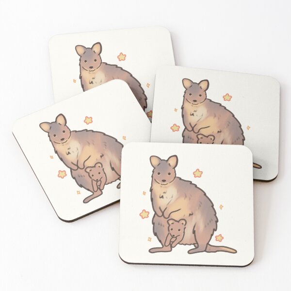 Item preview, tasmanian pademelon and baby   designed and sold by Artofmayara.