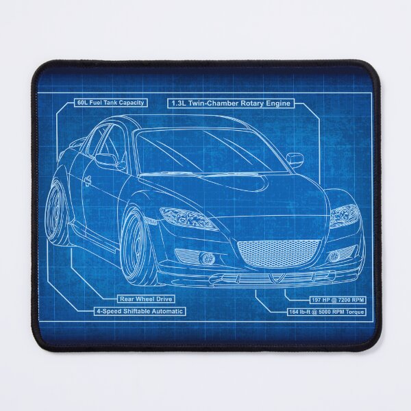 Item preview, Mazda RX-8 Blueprint designed and sold by JDM Guyvit.