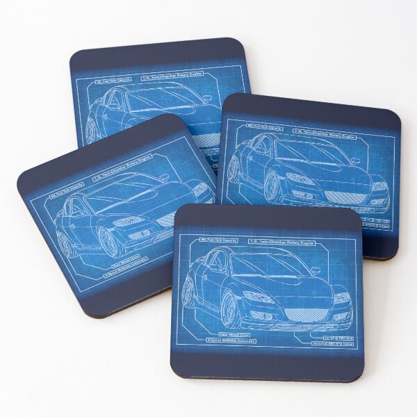 Item preview, Mazda RX-8 Blueprint designed and sold by JDM Guyvit.