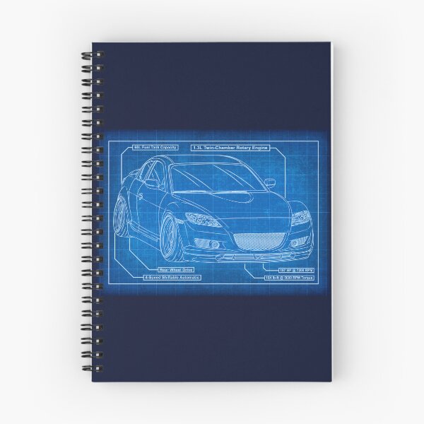 Item preview, Mazda RX-8 Blueprint designed and sold by JDM Guyvit.
