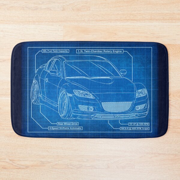Item preview, Mazda RX-8 Blueprint designed and sold by JDM Guyvit.