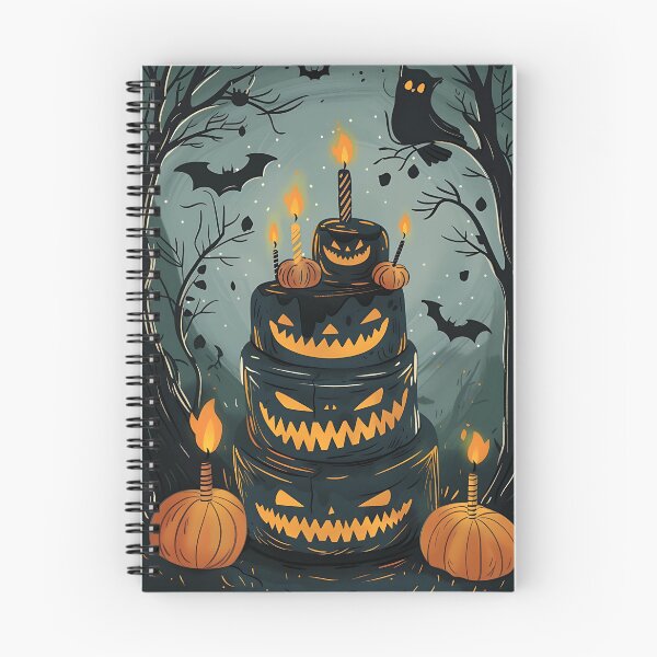 Item preview, Spooky Birthday Cake designed and sold by ghastlygraphix.