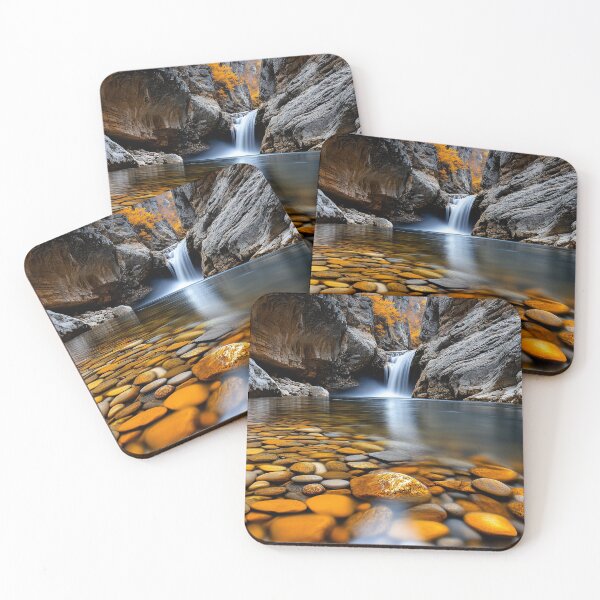 Item preview, Narrow Canyon River Waterfall designed and sold by DigiCre8.