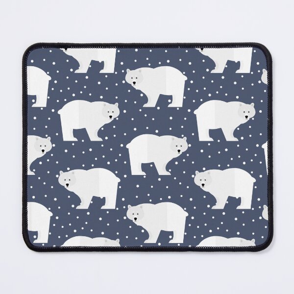 Item preview, Polar bears on blue designed and sold by reneesillus.