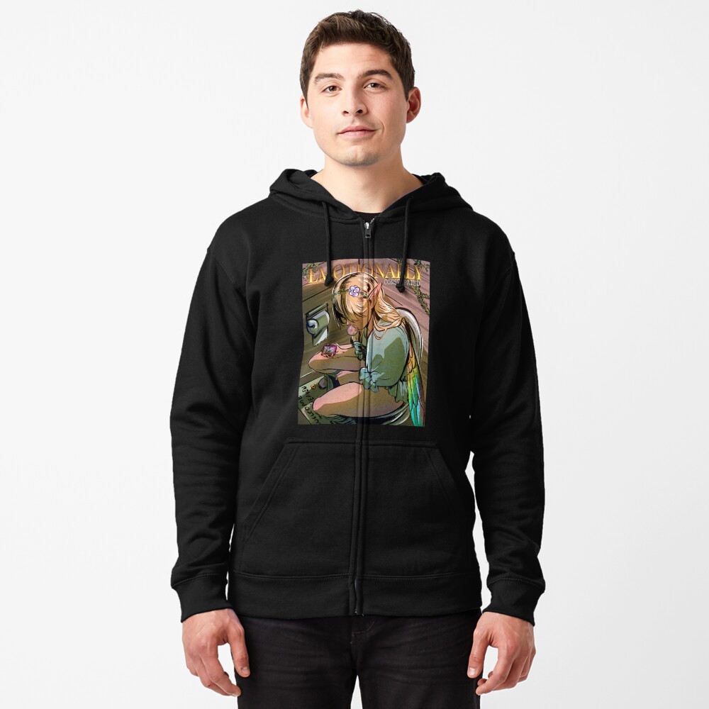 Item preview, Zipped Hoodie designed and sold by GoatakiArt.