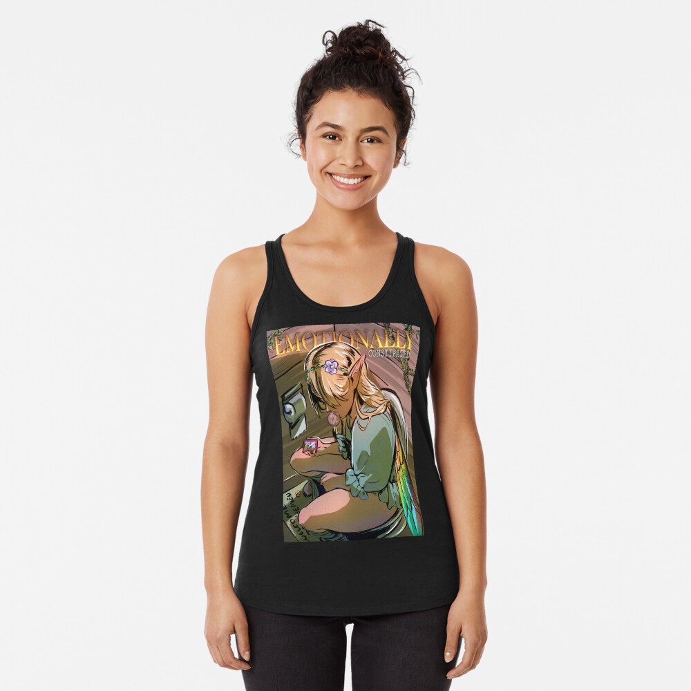 Item preview, Racerback Tank Top designed and sold by GoatakiArt.