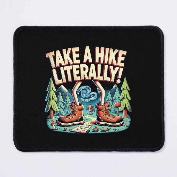 Item preview, Take a Hike, Literally! | For nature and outdoors lovers! | designed and sold by pafkrusk.