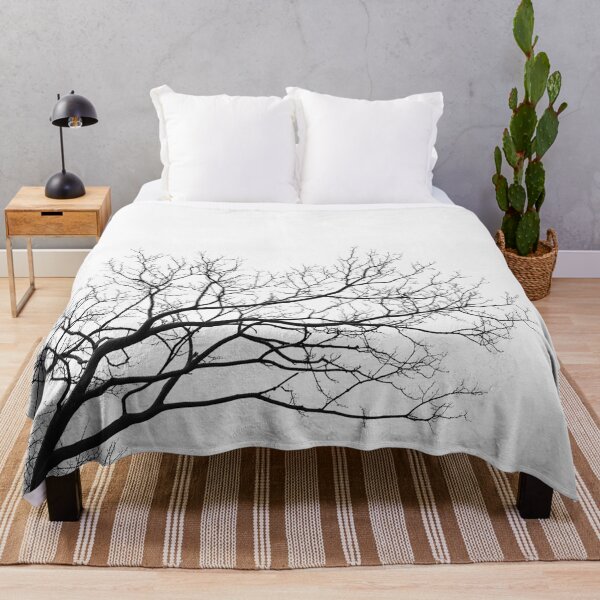 Item preview, Stark Leafless Tree Branch Wallart designed and sold by DigiCre8.