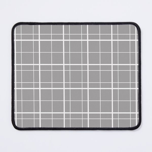 Item preview, Grey Windowpane Plaid Pattern Design designed and sold by PatternTitan.