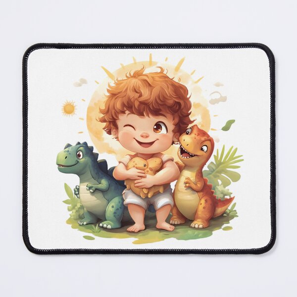 Item preview, Dreamy Dino Playground designed and sold by AI-Only Creations.