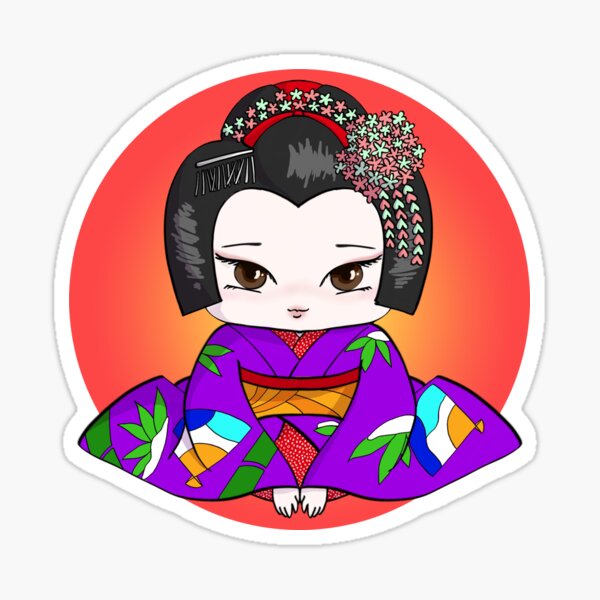Item preview, Chibi Japonismo Maiko 2 designed and sold by Japonismo.