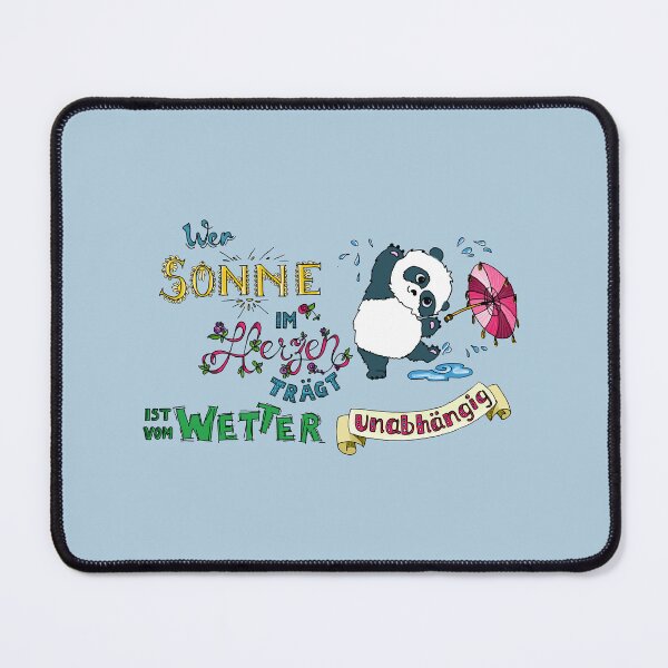 Item preview, Panda with the sun in the heart designed and sold by Lisa Marschalek.