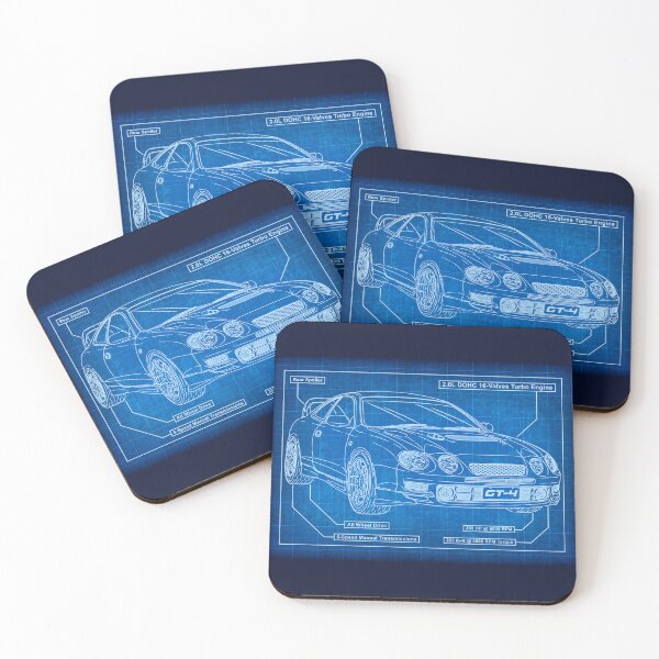 Item preview, Toyota Celica GT-4 ST205 Blueprint designed and sold by JDM Guyvit.