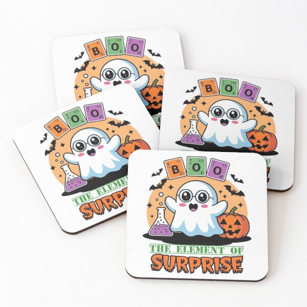 Item preview, Chemistry Boo The Element Of Surprise Halloween Cute Chemist designed and sold by SztylishDesigns.