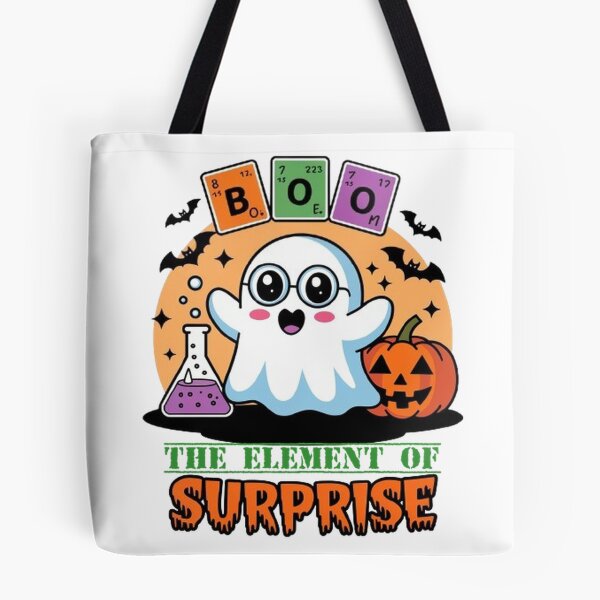 Item preview, Chemistry Boo The Element Of Surprise Halloween Cute Chemist designed and sold by SztylishDesigns.