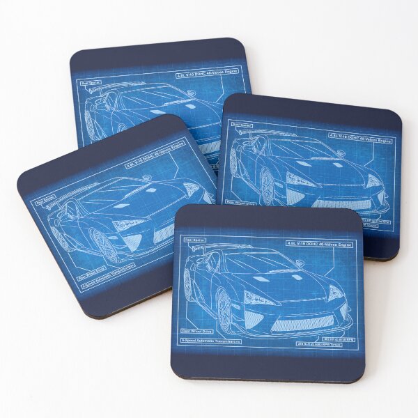 Item preview, Lexus LFA Blueprint designed and sold by JDM Guyvit.