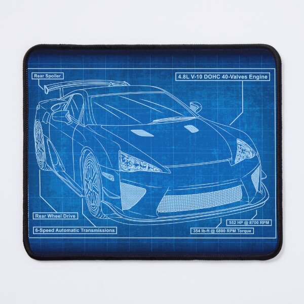 Item preview, Lexus LFA Blueprint designed and sold by JDM Guyvit.