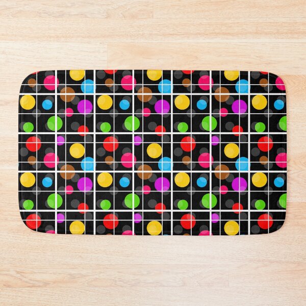 Item preview, Polka Dots and Windowpane Plaid Pattern Design designed and sold by PatternTitan.