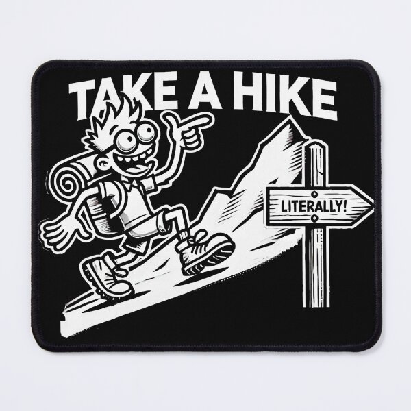 Item preview, Take a Hike, Literally! | For nature and outdoors lovers! | designed and sold by pafkrusk.