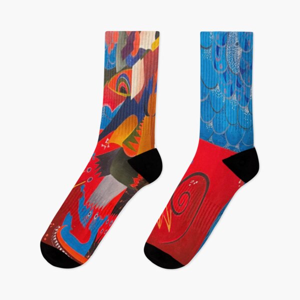 Item preview, Surreal composition in red and blue designed and sold by ricoflinn.