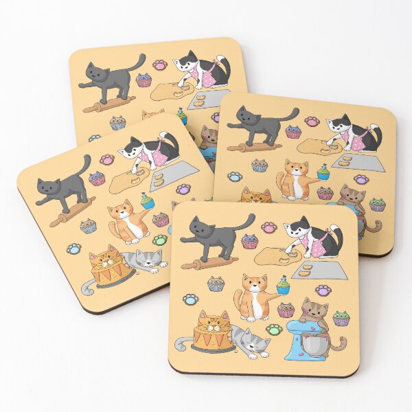 Item preview, Baking Cats designed and sold by doodlecats.
