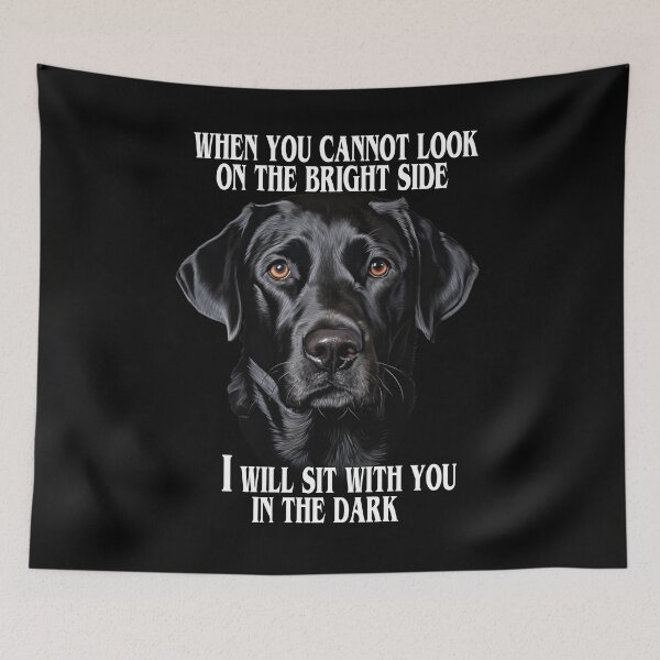 Item preview, Black Lab Quote designed and sold by PetsArt.