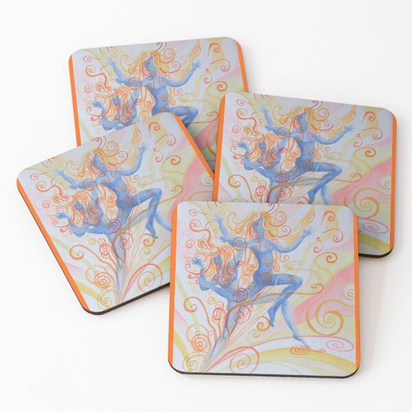 Item preview, Gemini - Happy joyous dancing twins   designed and sold by LittleLiz.