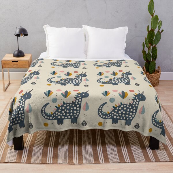Item preview, Unicorn Dinosaur Nursery Decor designed and sold by soulcanvasclltv.
