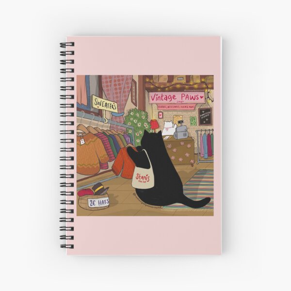 Item preview, Stanis Shopping at Corinna's Vintage Shop designed and sold by Stanis the Cat.
