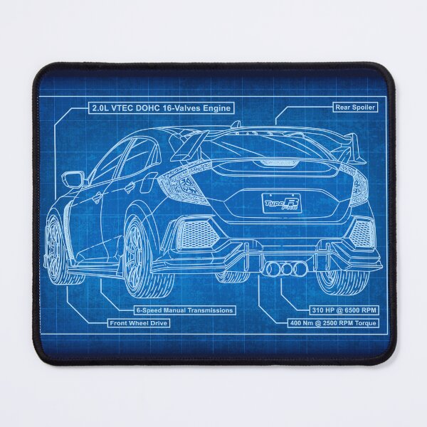 Item preview, Honda Civic Type R (FK8) Blueprint designed and sold by JDM Guyvit.