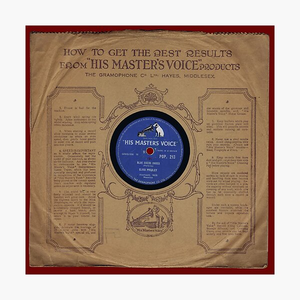 Item preview, Vintage 78 RPM Gramophone Record Sleeve designed and sold by phigment-art.