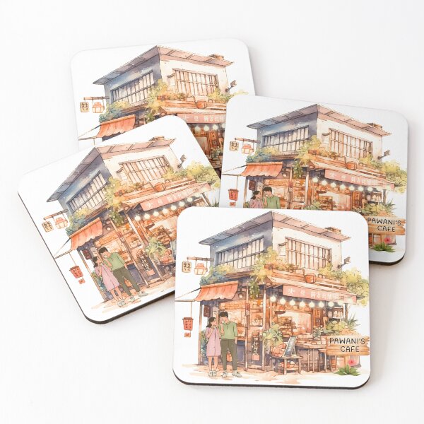 Item preview, That night in the cafe. designed and sold by KeikoIkari.