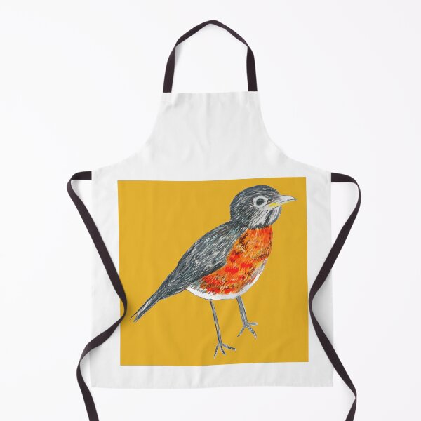 Item preview, Cute American Robin Red Breast Bird designed and sold by MyCraftyNell.