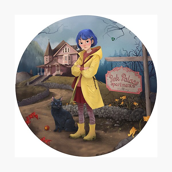 Item preview, Coraline Jones perfect gift for halloween designed and sold by CrawfishDesign.