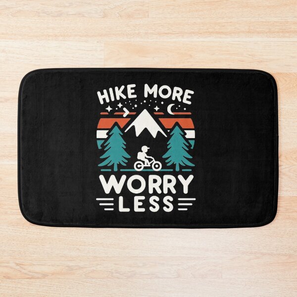 Item preview, Hike More, Worry Less! | For nature and outdoors lovers! | designed and sold by pafkrusk.