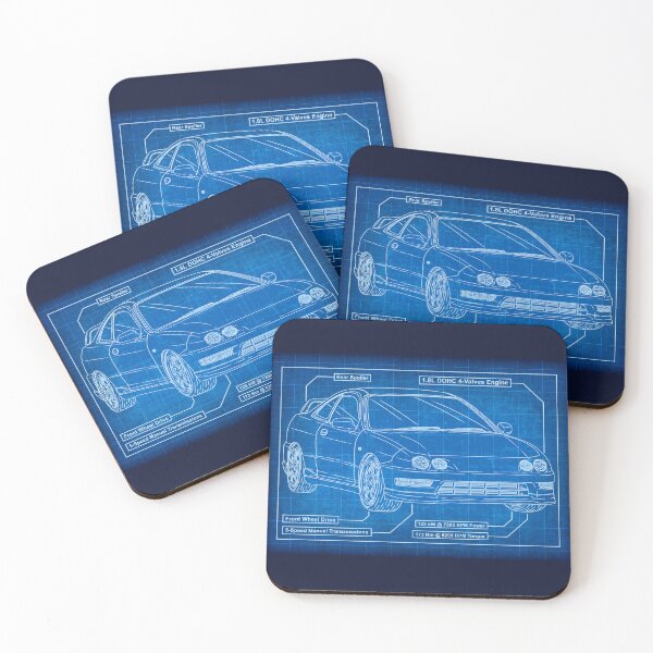 Item preview, Honda  Integra Type R DC2 Blueprint designed and sold by JDM Guyvit.
